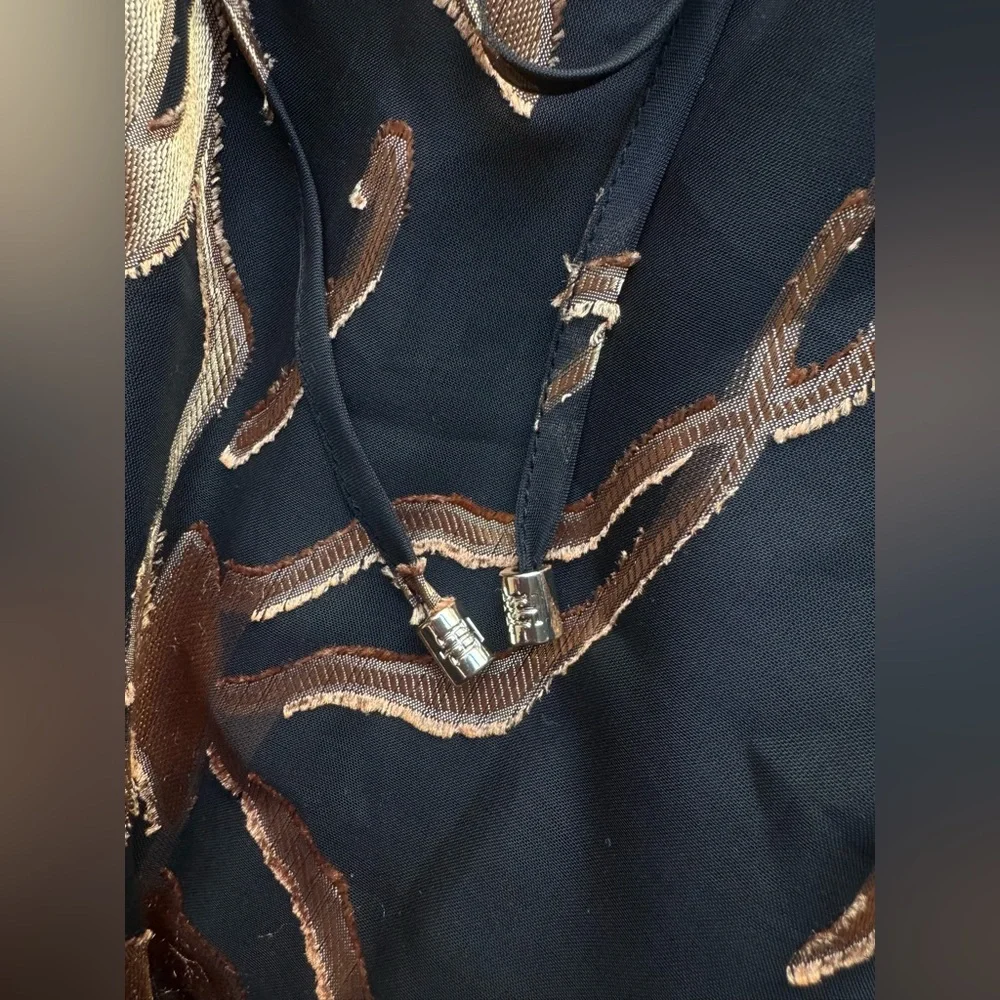 TOMMY HILFIGER Black Long Sleeved Dress 4 - Picture 11 of 12